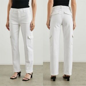 RAILS Women’s Speedway Cargo Pants in Salt White - 32